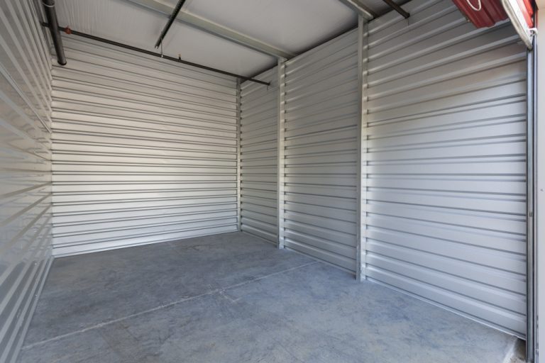 empty garage space